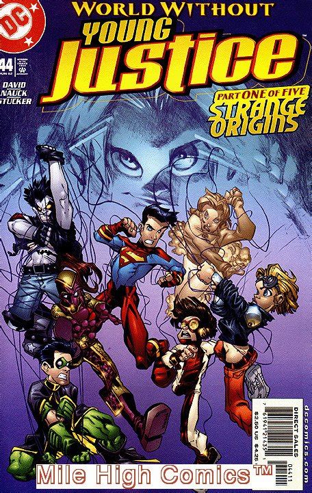 Young Justice 1998 Series Dc 44 Very Good Comics Book Comic
