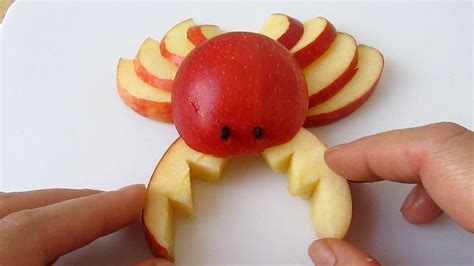 Apple Crab Fruit Garnish Ideas Youtube