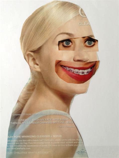 Hilarious Magazine Face Collages · Craftwhack Face Collage Collage