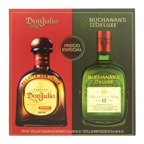 Tequila Don Julio 750ml Whisky Buchanans Deluxe 12 Años750 1000