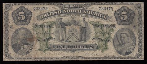We did not find results for: Bank of British North America $5, 1886