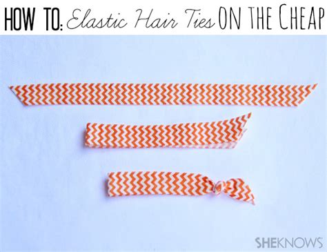 Fortunately, you can make them at home for a lot cheaper. DIY Elastic Hair Ties - Twist Me Pretty