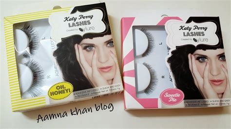 Katy Perry Eylure False Lashes Review Aamnakhanblog