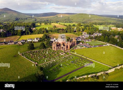 Sweetheart Abbey Aerial View Hi Res Stock Photography And Images Alamy
