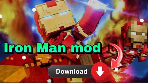 Minecraft Iron Man Mod Download Iron Man Mod For Mcpe Youtube
