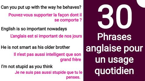 Phrases Pour Apprendre Langlais Learn English Apprendre Langlais