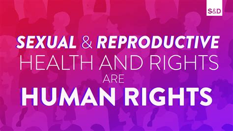 Situation Of Sexual And Reproductive Health And Rights In The Eu In