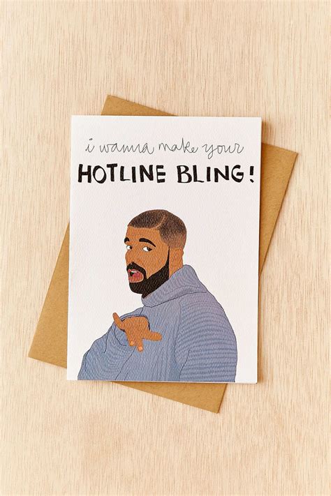 Viral Rapper Valentines Hotline Bling Valentine