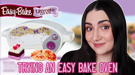 We Tried An Easy Bake Oven For The First Time Youtube