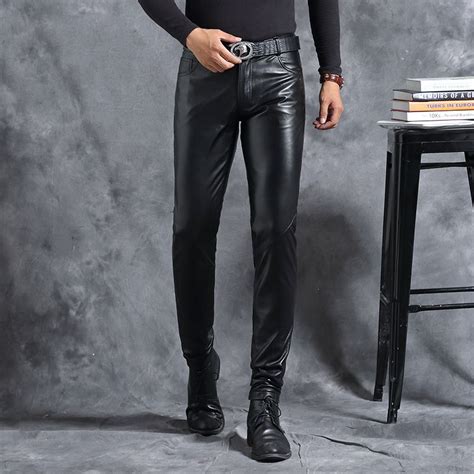 leather men leather pants latex legs clothes fashion leather jogger pants outfits moda