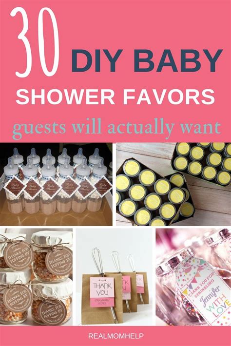 30 Diy Baby Shower Favors Guests Will Actually Want Cheap Baby Shower