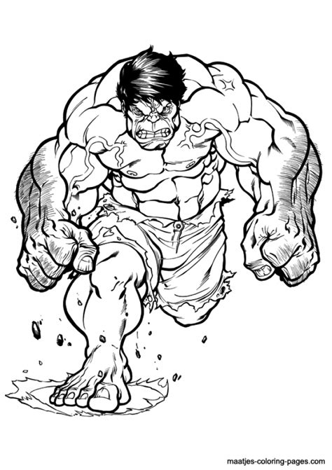 hulk coloring pages  boys