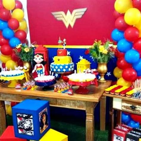 Wonder Woman Themed Birthday Party Party Supplies Pls