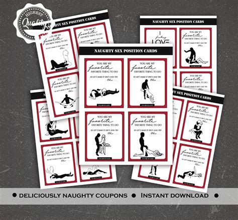 Sex Cards Instant Download Printable Sex Position Cards Etsy Israel