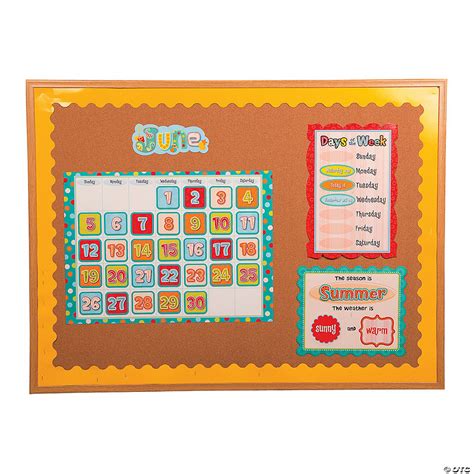 Year Around Calendar Bulletin Board Set In 2020 Bulle