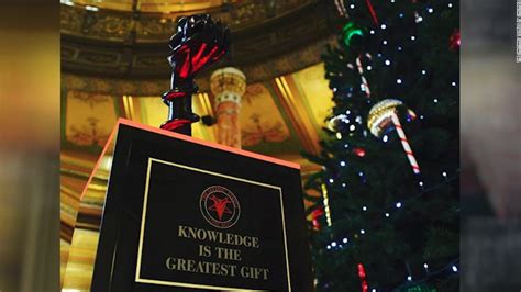 The Illinois State Capitol Is Ringing In The Holidays With A Satanic