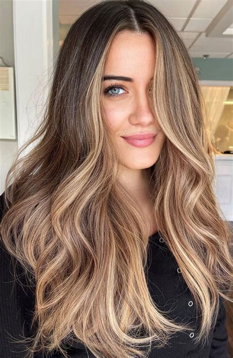 50 stylish brown hair colors and styles for 2022 dark brown with blonde