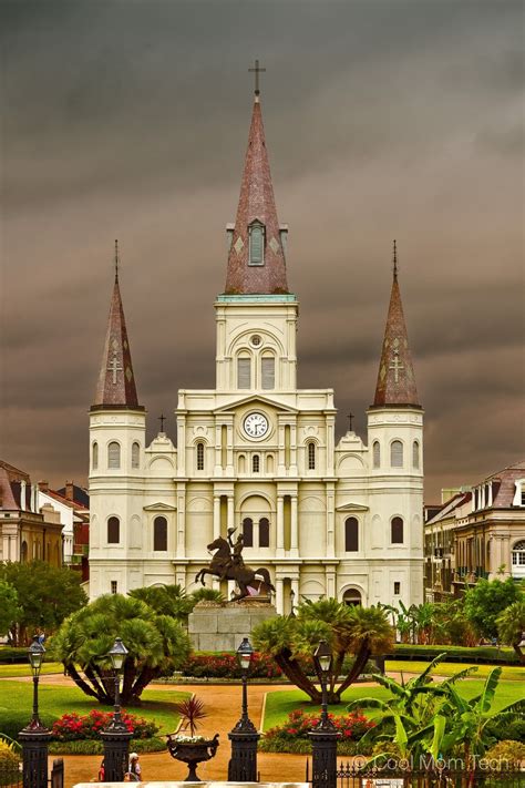 St Louis Cathedral In Old New Orleans French Quarter Louusiana