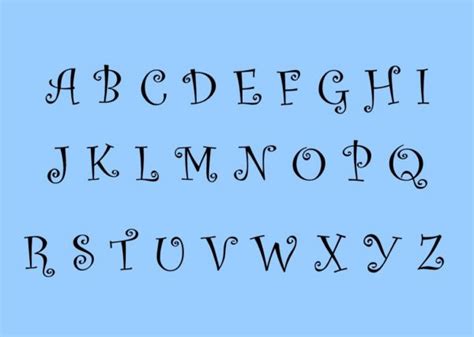 Alphabet Stencils Free And Premium Templates