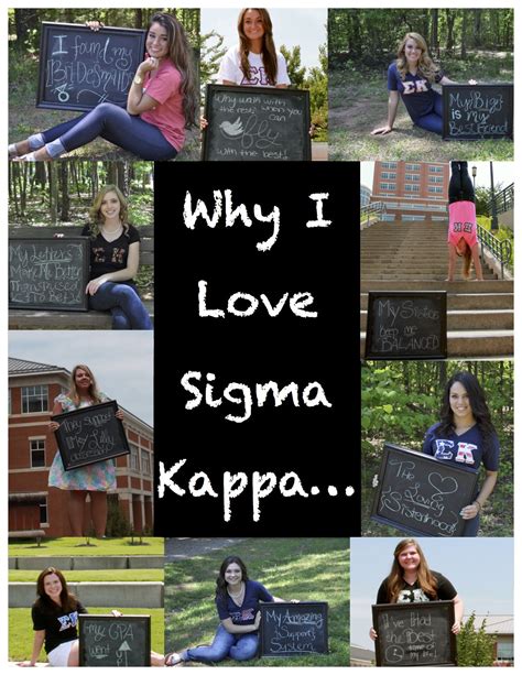 Sigma Kappa Sorority Recruitment Why I Love Sigma Kappa Delta