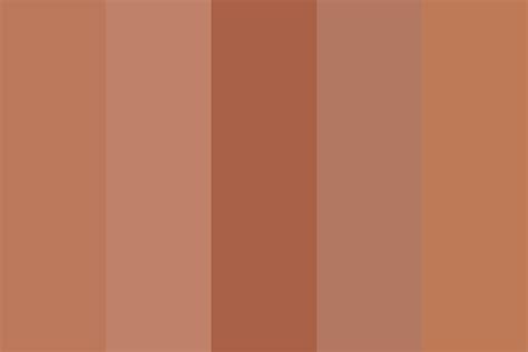 The meaning of rose gold. Metallic Copper Rose Gold Color Palette
