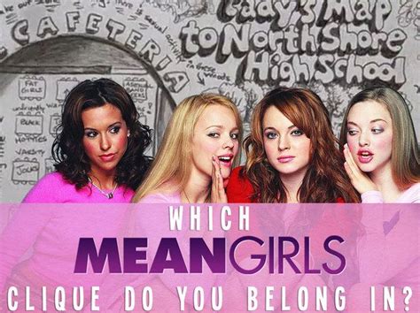 which mean girls clique do you belong in mean girls clique girl