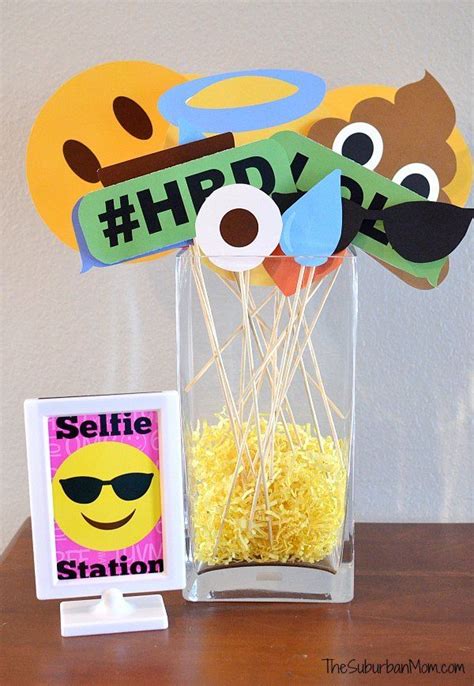 Emoji Birthday Party Ideas Free Printables Decorations Food Ideas And More Emoji Birthday Cake