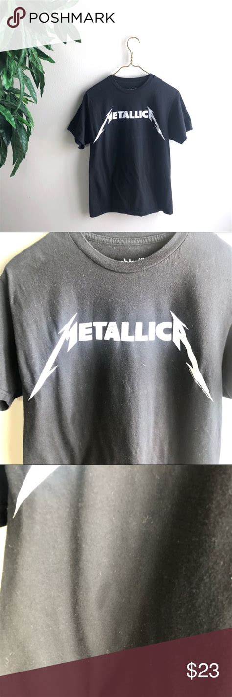 Metallica Short Sleeved Graphic T Shirt — Good Condition One Small