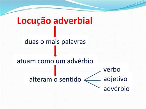 Sobre A Classificação Das Locuções Adverbiais Assinale A Sequência Correta