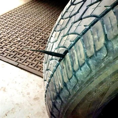 When i first began driving in the late 1950's, if you got a nail in your tire the only way to fix it was with a plug which would be inserted moments after removing the nail. Flat Tire? Trust Us, You Want the Patch :: YummyMummyClub.ca