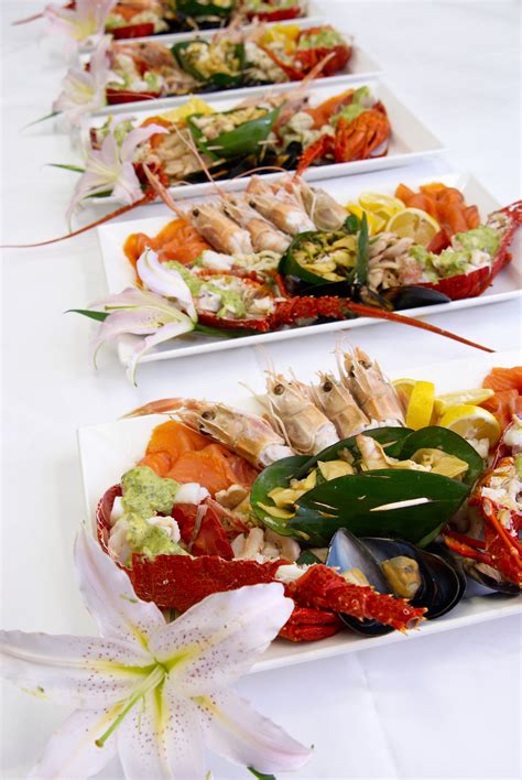 Pin By Black Tie Catering On Main Seafood Platter Tea Party Food