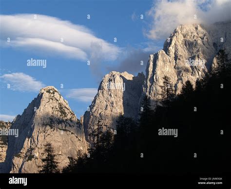 Prisojnik Mountain Peak Slovenia Stock Photo Alamy