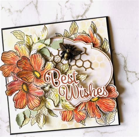 Pretty Floral Card With Adriana Adriana Bolzon