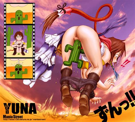Yuna And Sabotender Final Fantasy And More Drawn By Mania Street