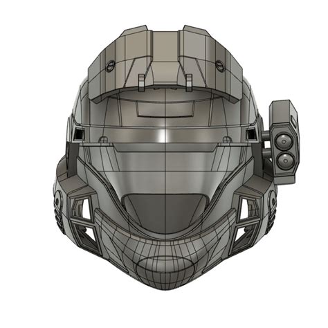 Halo Reach Odst Helmet 3d Model For Cosplay Armour Etsy