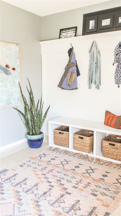 Whether you have a small powder. DIY Custom Mudroom for Under $200 - Beadboard and Built in ...