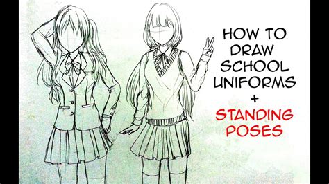 How To Draw Manga School Uniform