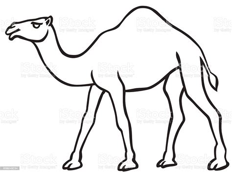 Some camel clipart may be available for free. Camel Contour Icon Stock Illustration - Download Image Now ...