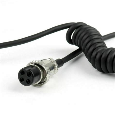 1pcs Wood Grain Hg M84w 4 Pin Noise Cancelling Cb Microphone For Cobra Uniden Uk Ebay