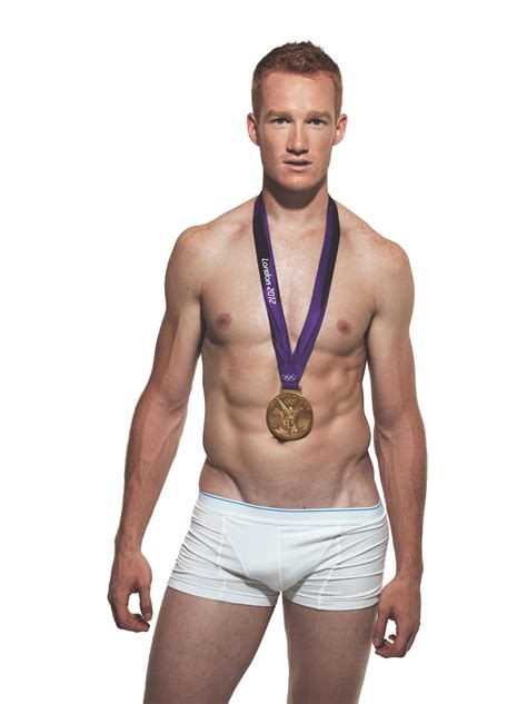 Greg Rutherford Poses In Pants For The Stars Of The London Olympics Special Issue Of