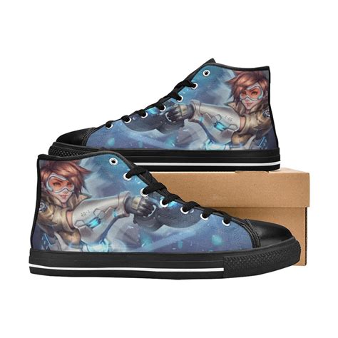 overwatch shoes overwatch tracer shoes custom shoes sneakers etsy