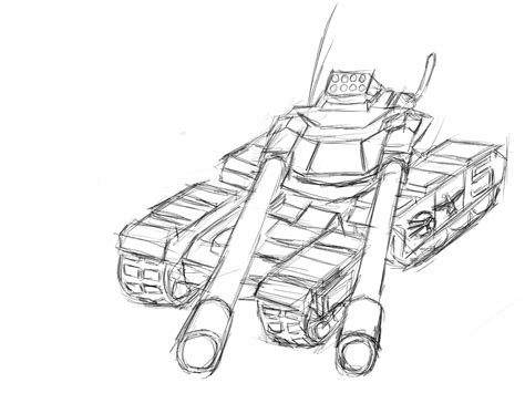 How To Draw Military Tanks Denisrv
