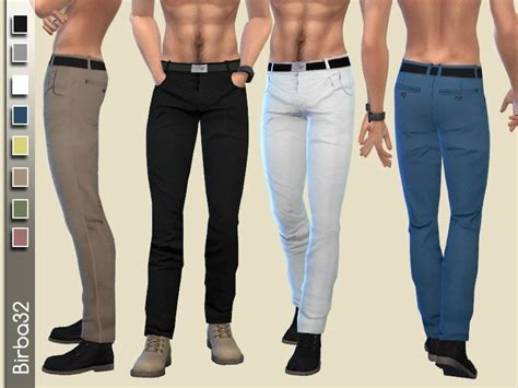 Willy Pants The Sims 4 Catalog Sims 4 Clothing Sims 4 Male Clothes
