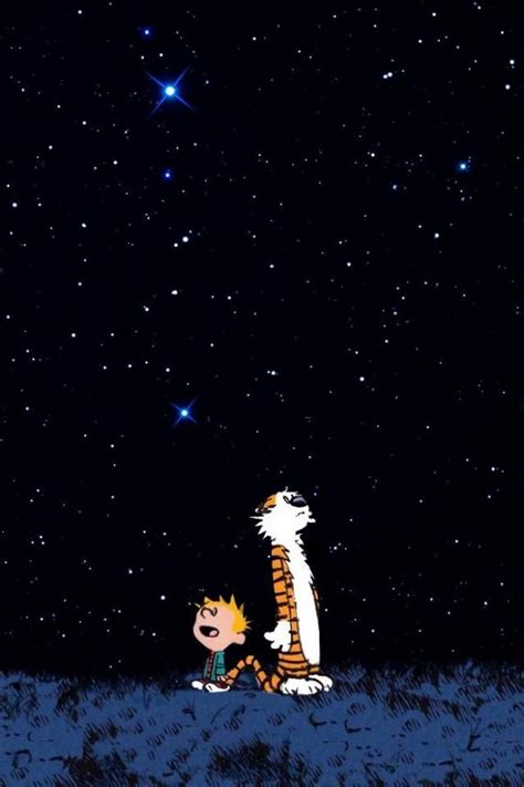 [46+] Calvin and Hobbes Stars Wallpaper on WallpaperSafari