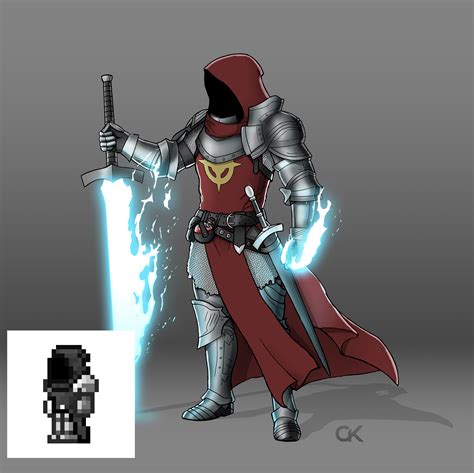 Made An Armor Set Based On A Character I Created Rterraria