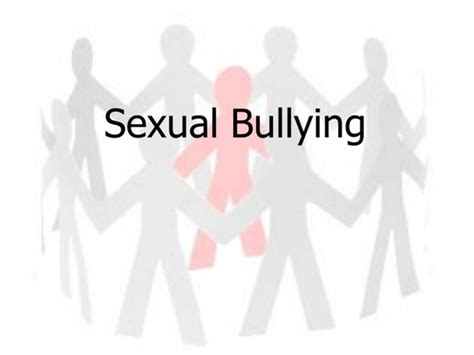 sexual bullying 1 2 lesson plans teaching resources