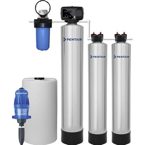 Iron And Manganese Filter And Water Softener Alternative Combo System Pentair