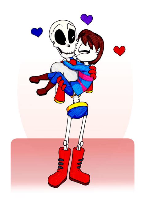Papyrus And Frisk By Yo Snap On Deviantart