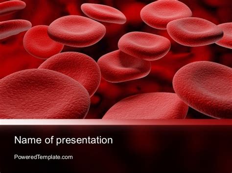 Powerpoint Templates Red Blood Cells