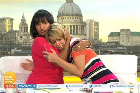 Good Morning Britain Ranvir Singh And Kate Garraway SHOCK As Hugs Likened To Prostitution